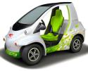 Toyota анонсировала крошечный одноместный электромобиль Coms 2012