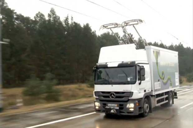 Scania и Siemens будут производить грузовики-троллейбусы - фото 1
